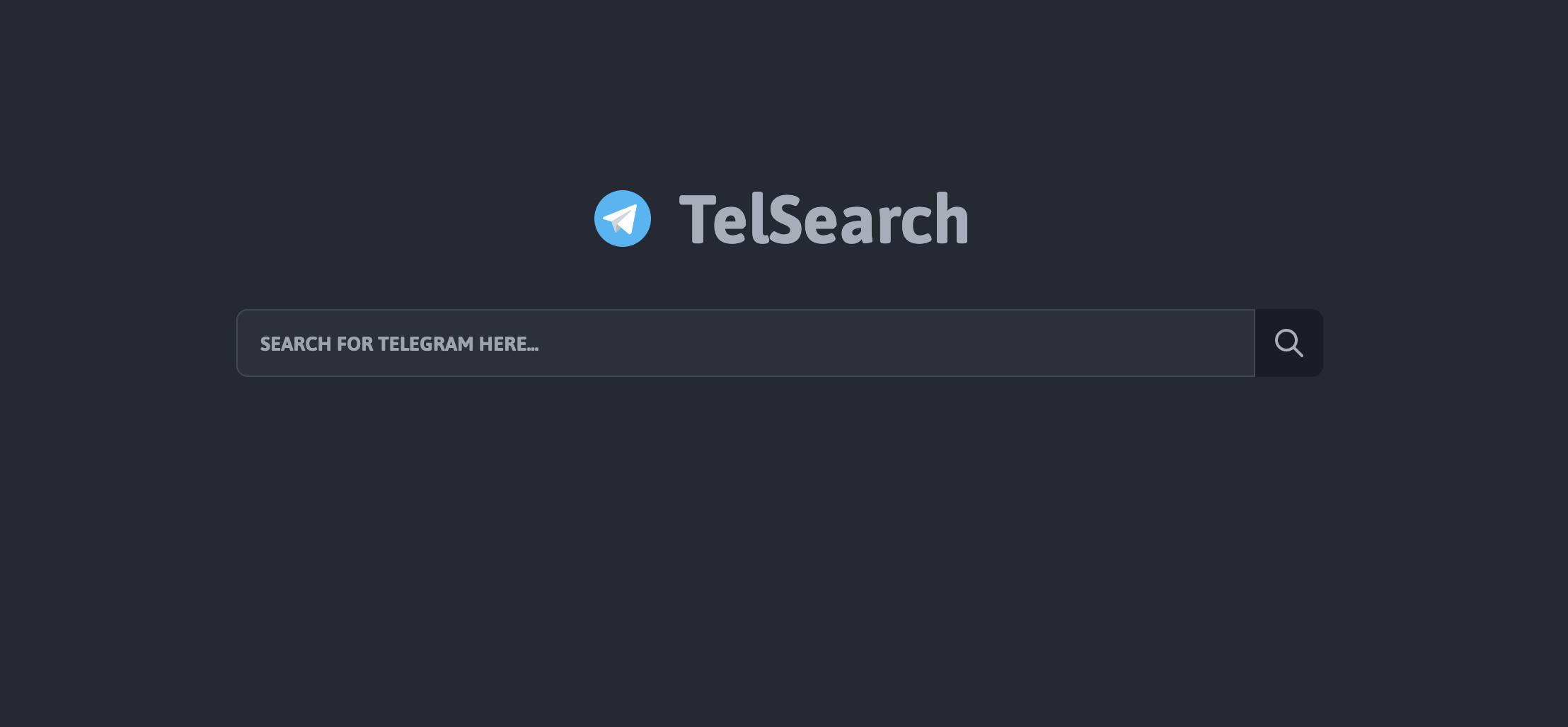 TelSearch，一款电报TG搜索引擎 | 宅叔